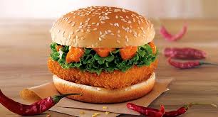 Achari Paneer Burger